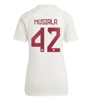 Bayern Munich Jamal Musiala #42 Tredje trøje Dame 2023-24 Kort ærmer